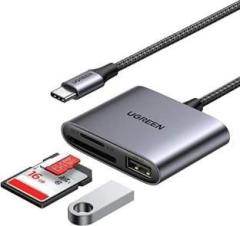 Ugreen USB C To SD Card 3 In 1 Adapter With 2TB Capacity Card Reader