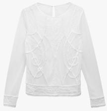 Next Long Sleeve Embroidered Top women