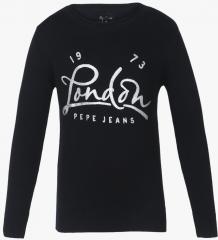 Pepe Jeans Black Sweater girls