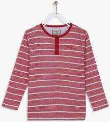 Pepe Jeans Red Regular Fit T Shirt boys