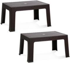 Anmol Moulded Furniture Fixed Centre Table Size Large with 1 Year Warrantee Plastic Coffee Table