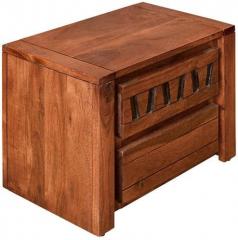 @home Thyme Night Stand in Honey Brown Colour