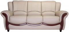 Durian Blos Three Seater Sofa in Biege Colour