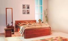 Godrej Interio Engineered Wood Bed + Side Table + Wardrobe + Dressing Table