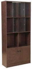 HomeTown Crony Book Case Large in Brown Colour