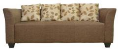 HomeTown Laurel Fabric Three Seater Sofa