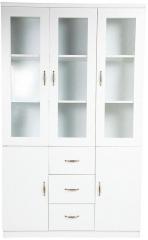 HomeTown Legacy Bookcase in White Colour