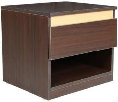 HomeTown Stylo Night Stand in Wenge Colour
