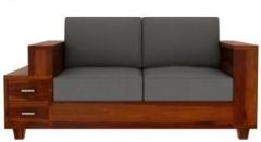 Mamata Wood Decor sofa sectional in pure sheesham wood for your living room, bedroom Fabric 2 Seater Sofa