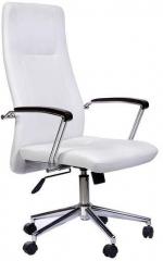Stellar Spine High Back Executive Chair in White Colour