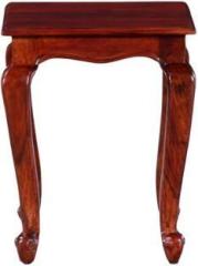Vishwakarma Antique Jodhpuri Handcrafted Solid Wood End Table