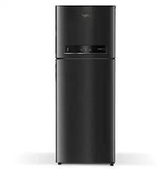 Whirlpool 411 Litres 2 Star IF INV CNV 455 Steel Onyx Z IntelliFresh Inverter Frost Free Double Door Refrigerator