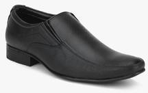 bata black leather shoes price