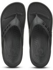 Crocs Baya Black Flip Flops for Men 