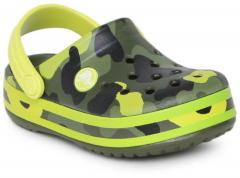 Crocs Lime Green Synthetic Clogs girls