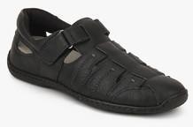 hush puppies men's oily fisherman leather athletic & outdoor sandals