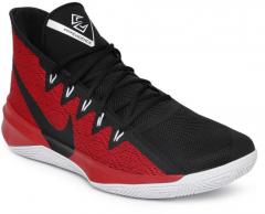 Nike Men Black ZOOM EVIDENCE III Mid Top Basketball Shoes