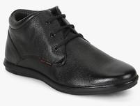 Red Chief Black Derby Lifestyle Shoes men