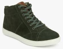 united colors of benetton olive sneakers