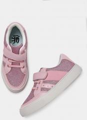 YK Girls Pink Sneakers