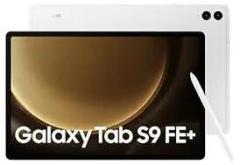 Samsung Galaxy Tab S9 FE+ 31.50 cm Display, RAM 8 GB, ROM 128 GB Expandable, S Pen in Box, Wi Fi, IP68 Tablet, Silver