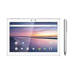 Wishtel IRA Wi Fi + 4G Tablet with Stylus, 3GB RAM, 32GB Expandable Memory 8000mAH Battery | 1.6Ghz Octacore Processor | Android 10 OS | Grey