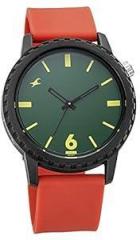 Analog Green Dial Unisex Adult Watch 38039PP13W