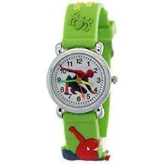 Emartos Analogue White dial Spiderman Kids Watches for Boys and Girls [3 10 Years]