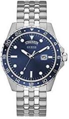 GUESS Analog Blue Dial Unisex Adult Watch GW0220G1