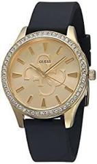 GUESS Analog Gold Dial Unisex Adult Watch GW0359L1
