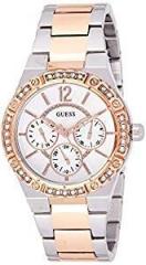 Guess Analog White Dial Unisex Watch W0845L6