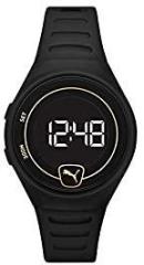 Puma Faster Digital Black Dial Unisex's Watch P5049