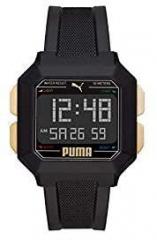 Puma Remix Digital Black Dial Unisex's Watch P5060
