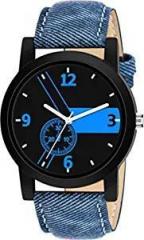 RPS FASHION WITH DEVICE OF R Analogue Boy's Watch Blue Dial Blue Colored Strap
