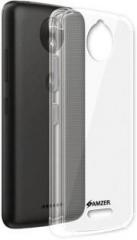 Amzer Back Cover for Motorola Moto C Plus (Grip Case, Rubber)