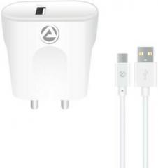 Aru ARQ 30 Quick charge 18 W Micro USB Mobile Charger (Cable Included)