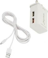 Deepsheila 3.4A. FAST CHARGER & V8 CABLE FOR SAMSUNG GALAXY S2 PLUS Mobile Charger (Cable Included)