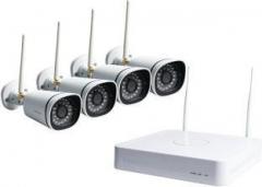 Foscam FN3104W B4, 4Unit Outdoor 720P HD FI9800W WiFi IP Camera with 4 Channel NVR Security System Webcam