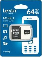 Lexar Mobile 64 GB MicroSD Card Class 10 Memory Card