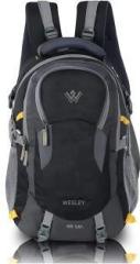 Wesley Spartan Unisex Travel Rucksack hiking laptop bag fits upto 17.3 inch with Raincover and internal organiser backpack Rucksack College bag Laptop Backpack 45 L Laptop Backpack