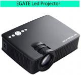 EGATE i9 LED HD Portable Movie Projector HD 1920 x 1080 Support 120 inch Display