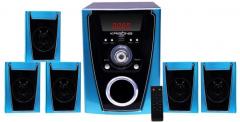Krisons Polo Blue 5.1 Bluetooth Multimedia Speaker System For Home/Theatre Use