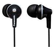 Panasonic In Ear Canal insidephone for Ipod / MP3 player RP HJE125E K