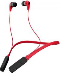 Skullcandy Inkd S2IKW J335 Bluetooth Wireless Headphones With Mic Red