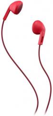 Skullcandy Rail S2LEZ J570 In Ear Wired Earphones Without Mic Red