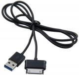 WowObjects 1 meter USB 3.0 data, charging cable, FOR Hu Mediapad 10 FHD tablet black
