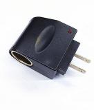 WowObjects new AC to 12V DC US Car Power Adapter Converter