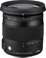 Sigma 17 70 mm f/2.8 4 DC Macro OS HSM Contemporary Lens for Canon Cameras Lens