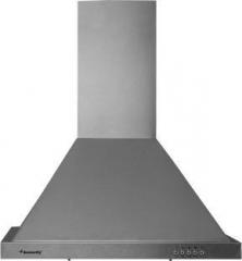 Butterfly ACE Wall Mounted Chimney (Silver, 700 m3/hr)