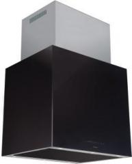 Cata Cube Glass Black 90 (with free coffee maker from giftipedia) Wall Mounted Chimney